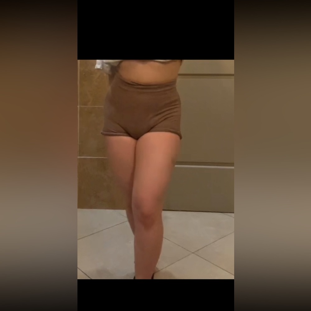 HEAVILY worn gym shorts!!